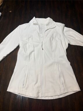 Lululemon Define Jacket - White - New without Tag Size 10